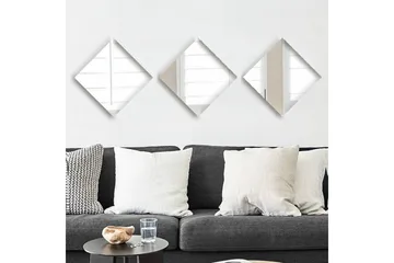 Sarata Spegel - Silver - Inredning - Spegel - Väggspegel