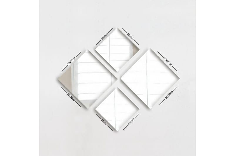 Sarata Spegel - Silver - Inredning - Spegel - Väggspegel