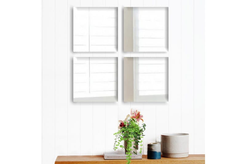 Sarata Spegel - Silver - Inredning - Spegel - Väggspegel