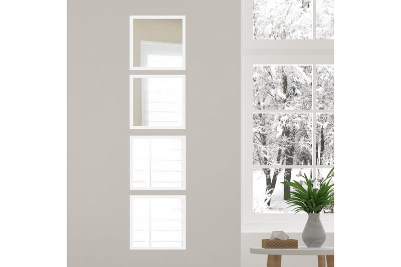 Sarata Spegel - Vit/Silver - Inredning - Spegel - Väggspegel