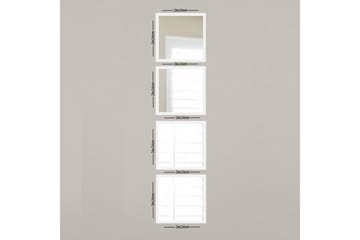 Sarata Spegel - Vit/Silver - Inredning - Spegel - Väggspegel