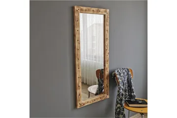 Sheritha Dekorationsspegel 50 cm - Valnöt - Inredning - Spegel - Väggspegel