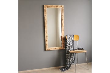 Sheritha Dekorationsspegel 50 cm - Valnöt - Inredning - Spegel - Väggspegel