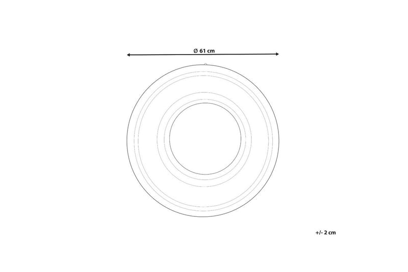 Väggspegel Soledad - Inredning - Spegel - Hallspegel