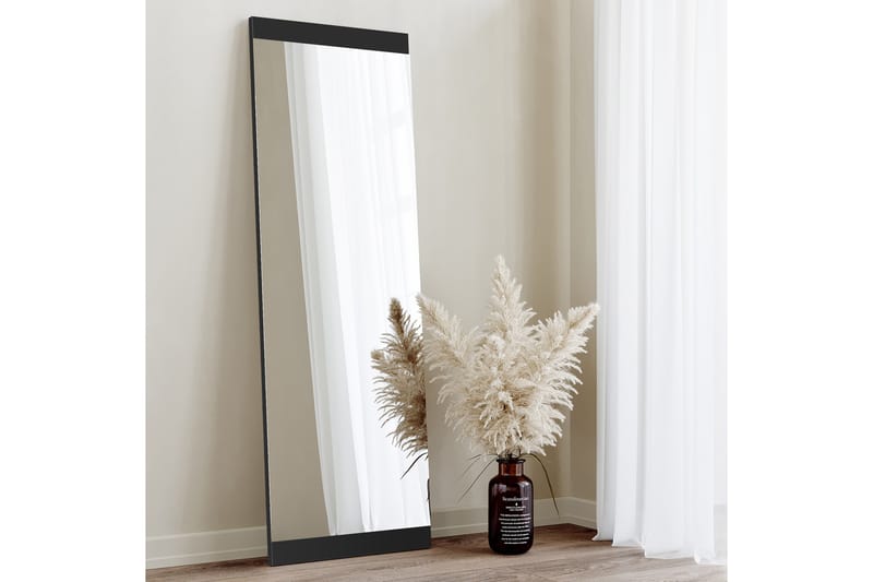 Spegel 40x120 cm - Svart - Inredning - Spegel - Väggspegel