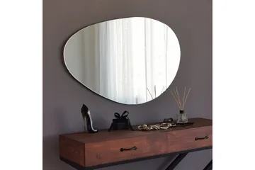 Spegel 50x76 cm - Svart - Inredning - Spegel - Väggspegel