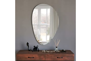 Spegel 50x76 cm - Svart - Inredning - Spegel - Väggspegel