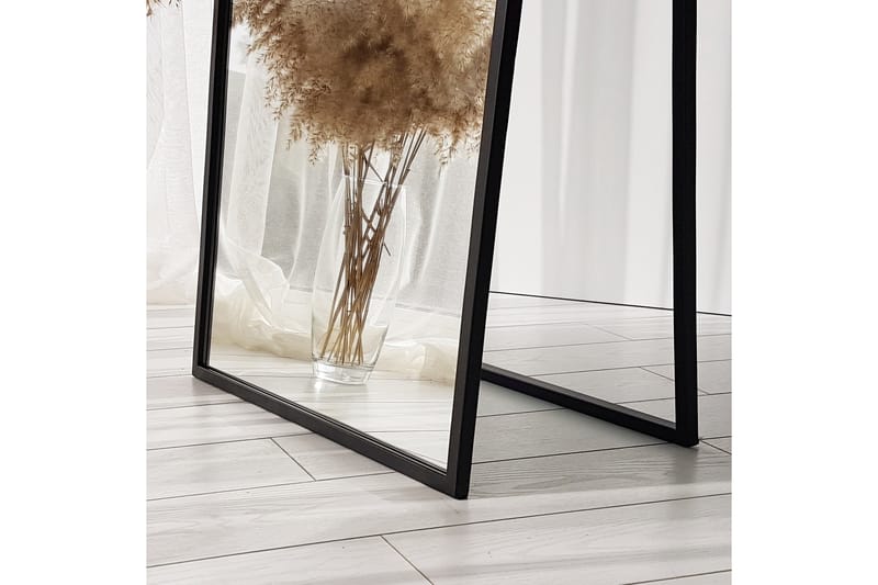 Spegel 60x50 cm - Svart - Inredning - Spegel - Väggspegel