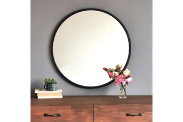 Spegel 60x60 cm - Metall/Svart - Inredning - Spegel - Väggspegel