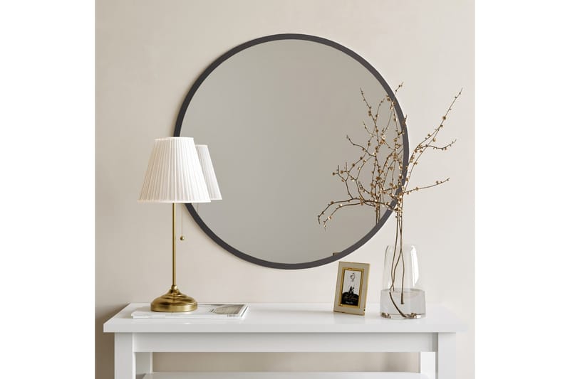 Spegel 60x60 cm - Svart - Inredning - Spegel - Väggspegel