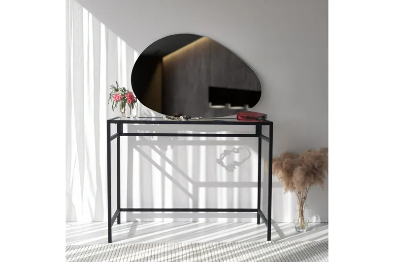 Spegel 60x90 cm - Svart - Inredning - Spegel - Väggspegel