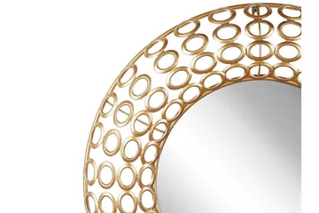 Spegel 80 cm guld BOURDON - Guld - Inredning - Spegel - Väggspegel