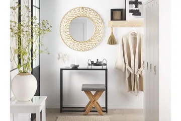 Spegel 80 cm guld BOURDON - Guld - Inredning - Spegel - Väggspegel