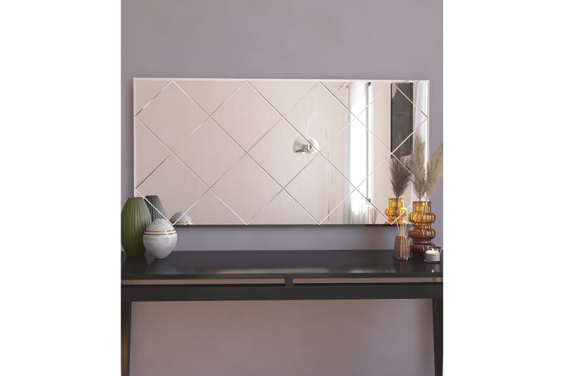 Spegel Assa 60 cm Rektangulär - Vit - Inredning - Spegel - Väggspegel
