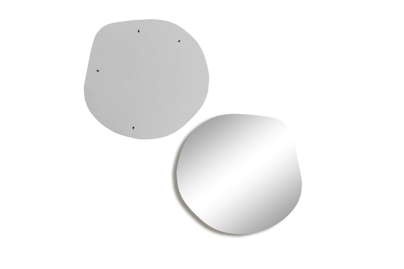 Spegel Asson 67 cm Asymmetrisk - Guld - Inredning - Spegel - Väggspegel