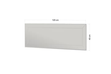 Spegel Azus 40 cm Rektangulär - Vit - Inredning - Spegel - Väggspegel