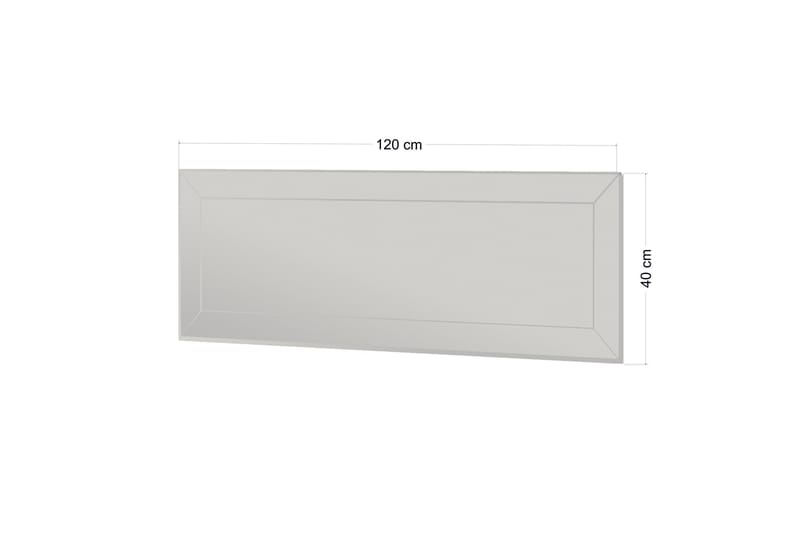 Spegel Azus 40 cm Rektangulär - Vit - Inredning - Spegel - Väggspegel