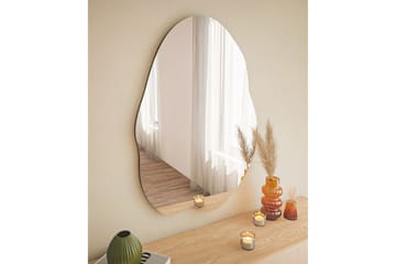 Spegel Besso 60 cm Asymmetrisk - Svart - Inredning - Spegel - Väggspegel