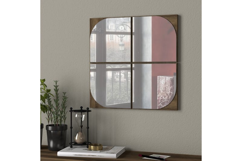 Spegel Bondsjö 63 cm - Brun - Hallspegel - Väggspegel