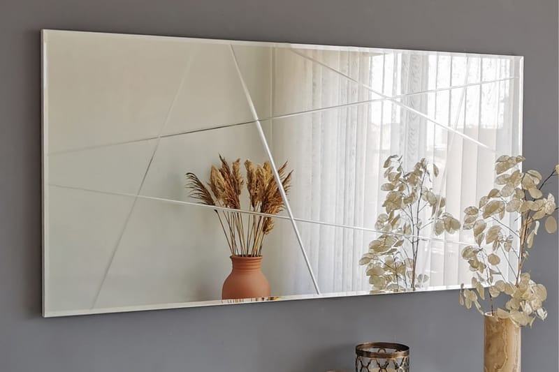 Spegel Brantevik Liggande - Silver - Hallspegel - Väggspegel