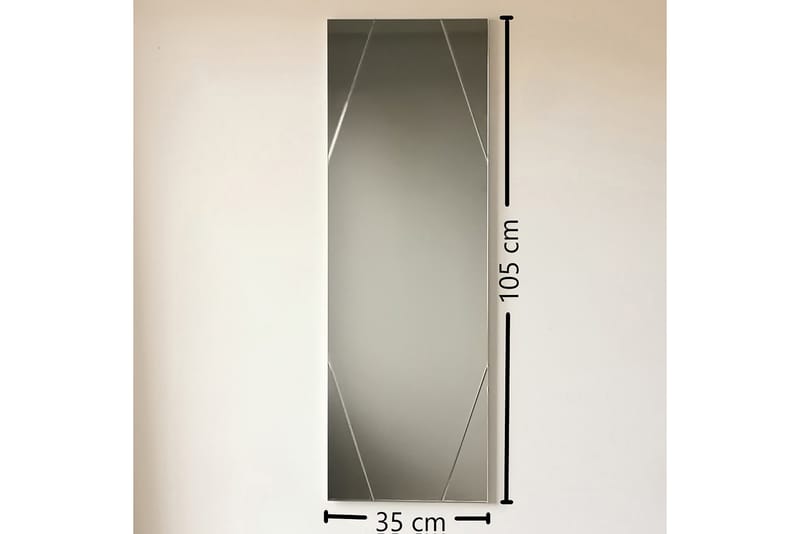 Spegel Brantevik - Silver - Inredning - Spegel - Väggspegel