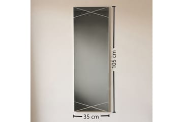 Spegel Brantevik - Silver - Inredning - Spegel - Väggspegel