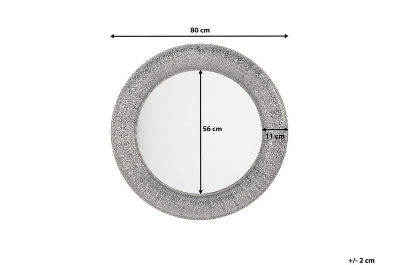 Spegel Channay 80 cm - Silver - Inredning - Spegel - Väggspegel
