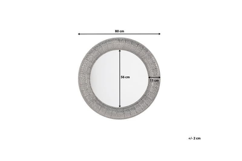 Spegel Channay 80 cm - Silver - Inredning - Spegel - Väggspegel