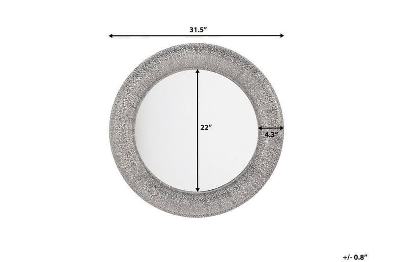 Spegel Channay 80 cm - Silver - Inredning - Spegel - Väggspegel