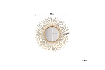 Spegel Cilly 76 cm - Guld - Inredning - Spegel - Väggspegel