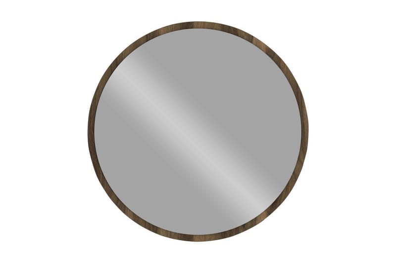 Spegel Coner 59 cm - Valnöt - Hallspegel - Väggspegel