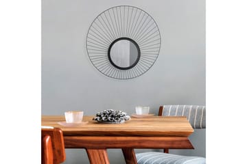 Spegel Daisy 63 cm - Svart - Inredning - Spegel - Väggspegel