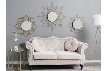 Spegel Hillion 50 cm - Guld - Inredning - Spegel - Väggspegel