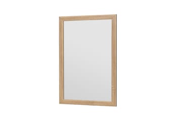 Spegel Iuydu 50 cm Rektangulär - Trä/Natur - Inredning - Spegel - Väggspegel
