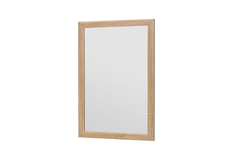Spegel Iuydu 50 cm Rektangulär - Trä/Natur - Inredning - Spegel - Väggspegel