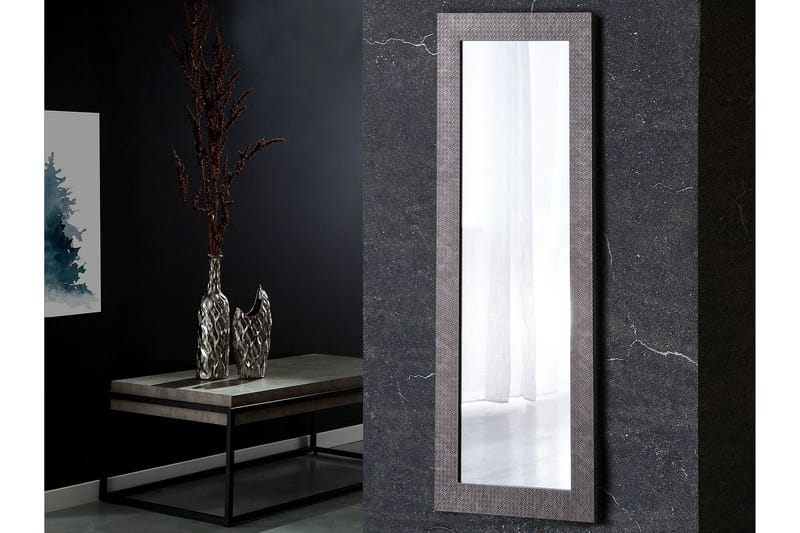 Spegel Khadeshia 50x130 cm - Svart - Inredning - Spegel - Väggspegel