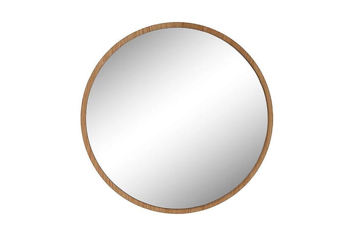 Spegel Konsha Rund 75 cm - Natur - Hallspegel - Väggspegel