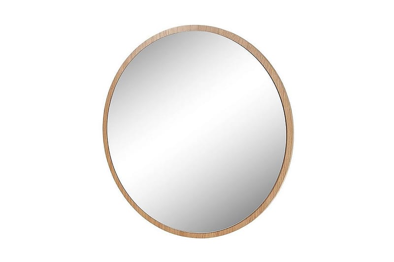 Spegel Konsha Rund 75 cm - Natur - Hallspegel - Väggspegel