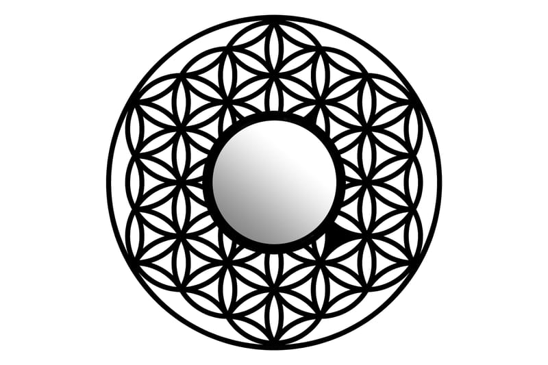 Spegel Life - Svart - Inredning - Spegel - Väggspegel