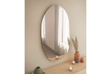 Spegel Lopi 52 cm Asymmetrisk - Svart - Inredning - Spegel - Väggspegel