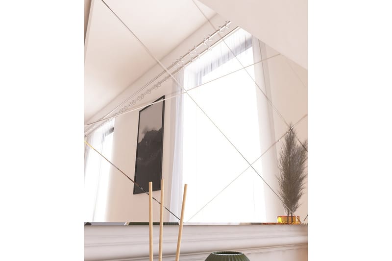 Spegel Lossa 50 cm Rektangulär - Vit - Hallspegel - Väggspegel
