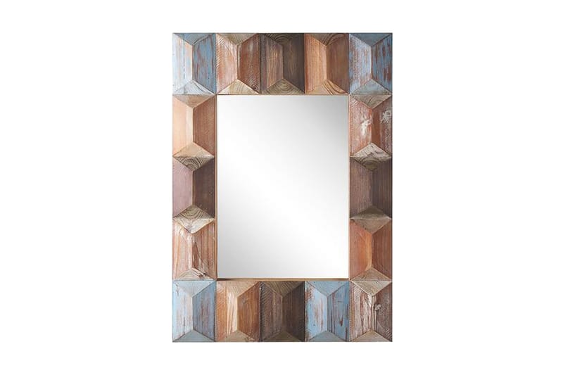 Spegel Maruata 63x90 cm - Flerfärgad - Hallspegel - Väggspegel