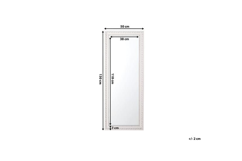 Spegel Mauleon 50 cm - Vit - Inredning - Spegel - Väggspegel