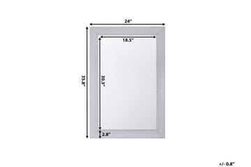 Spegel Mervent 61 cm - Silver - Inredning - Spegel - Väggspegel