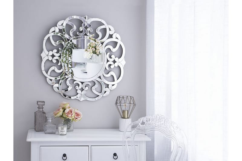 Spegel Mornai| 70 cm - Silver - Hallspegel - Väggspegel