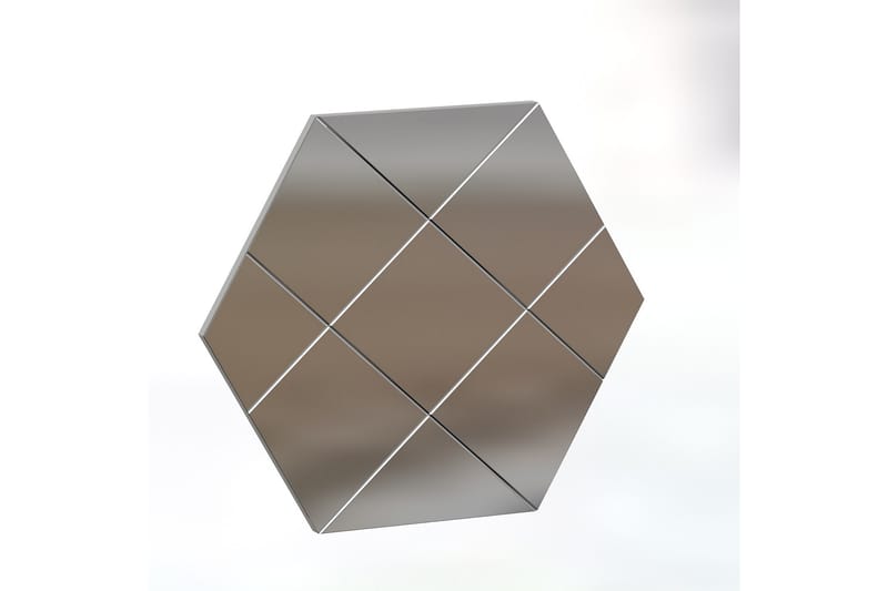 Spegel Nady 70 cm Rektangulär - Vit - Inredning - Spegel - Väggspegel