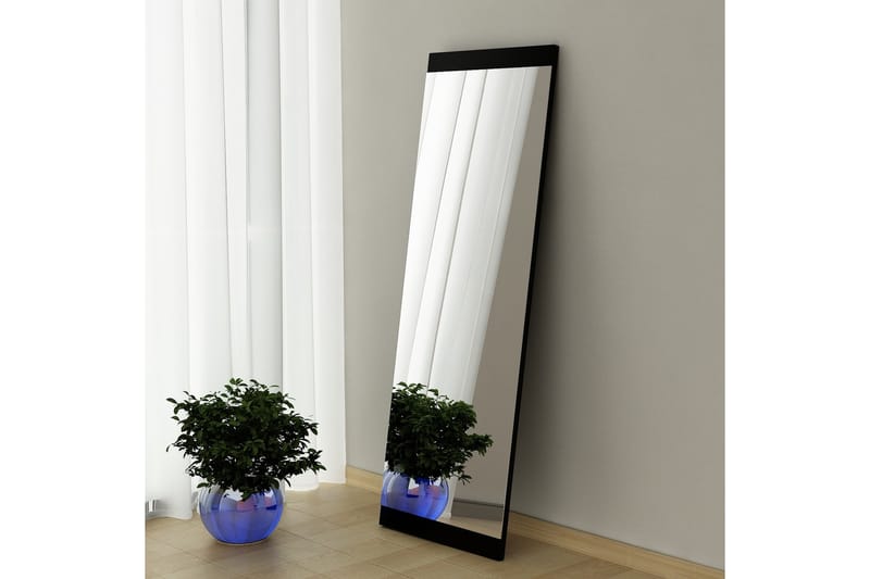 Spegel Neom 40 cm Rektangulär - Svart - Hallspegel - Väggspegel