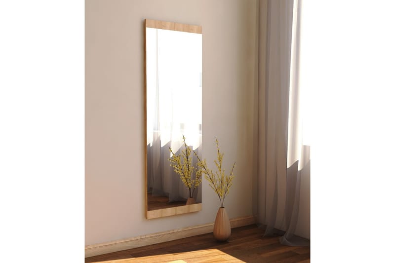 Spegel Neom 40 cm Rektangulär - Trä/Natur - Inredning - Spegel - Väggspegel