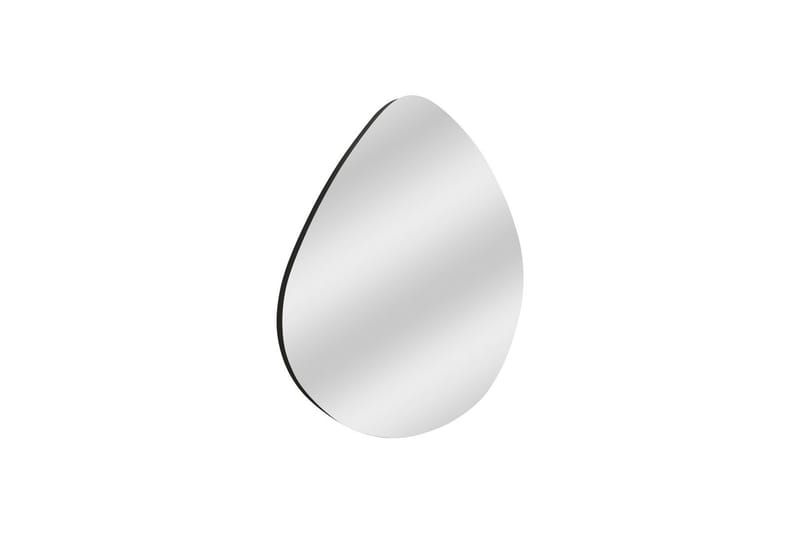Spegel Omilo 60 cm Asymmetrisk - Svart - Inredning - Spegel - Väggspegel