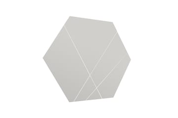 Spegel Rubby 70 cm Rektangulär - Vit - Inredning - Spegel - Väggspegel